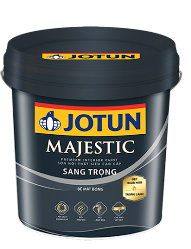 Sơn nội thất Majestic Bóng Sang Trọng (15 Lít)