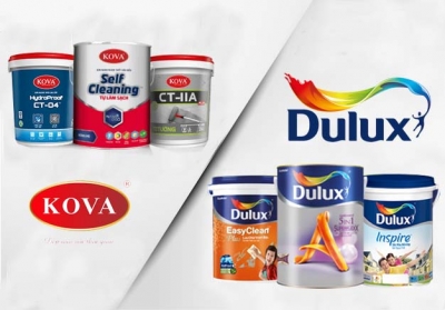 So sánh sơn Dulux và Kova